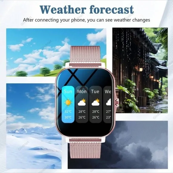 Smart Watch for Women with Answer/Make Calls/Message for IOS-Android - Picture 9 of 12
